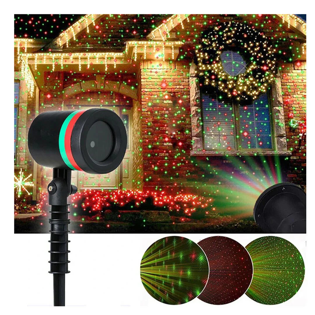 PROYECTOR LASER NAVIDEÑO COMPRA 1 Y LLEVA 2 + ebook de recetas de Navidad